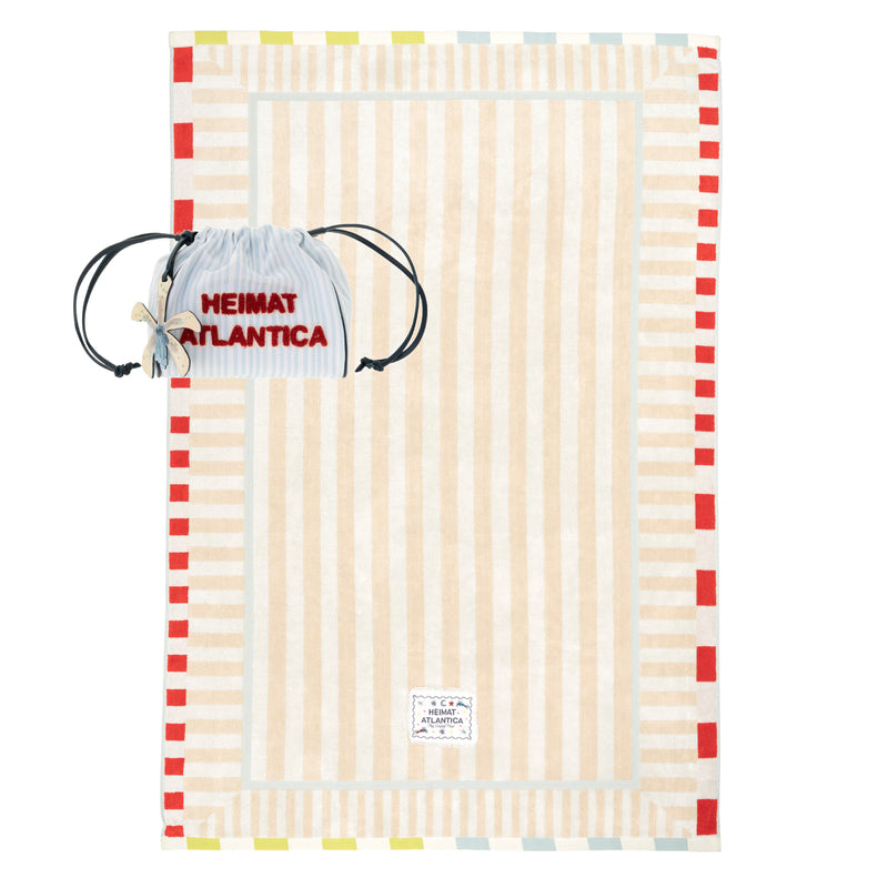 Towel Beige "The Grand Tour"