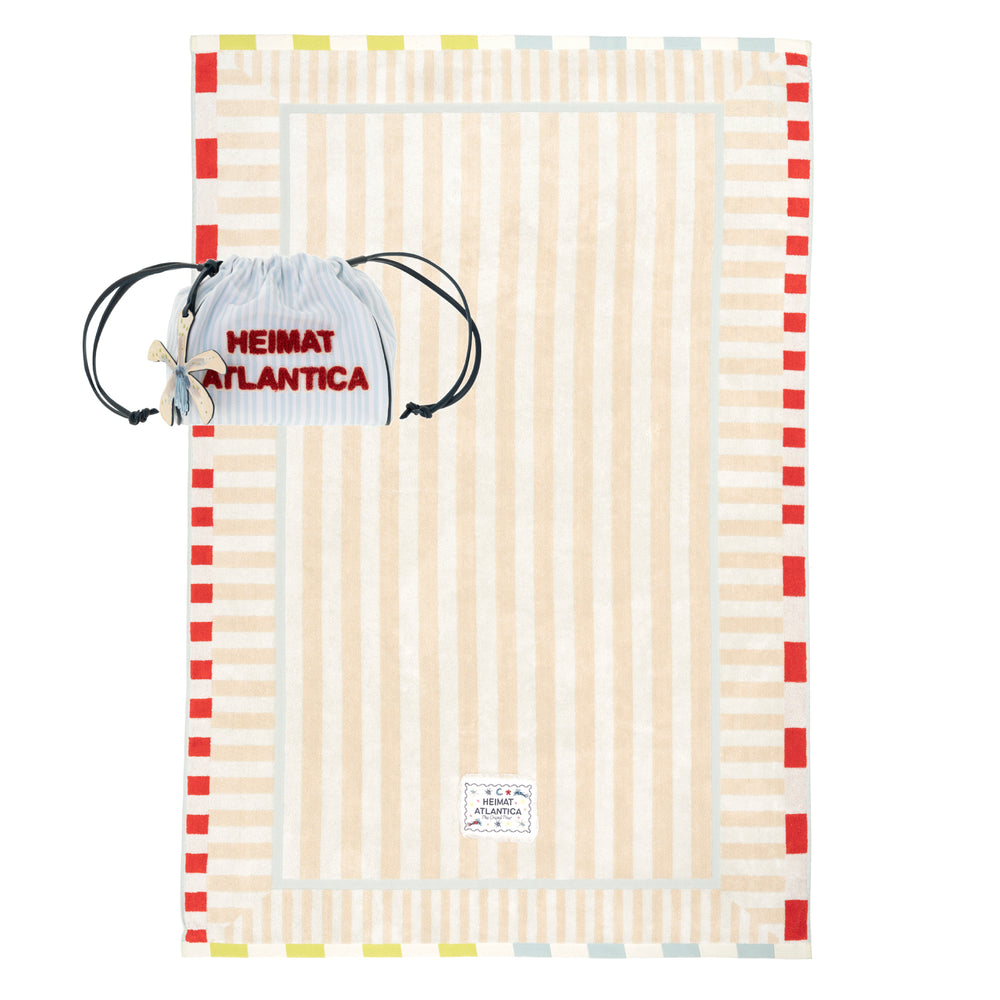 Towel Beige "The Grand Tour"