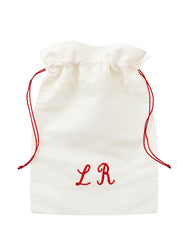 Camariñas Lingerie Bag (initials in red)