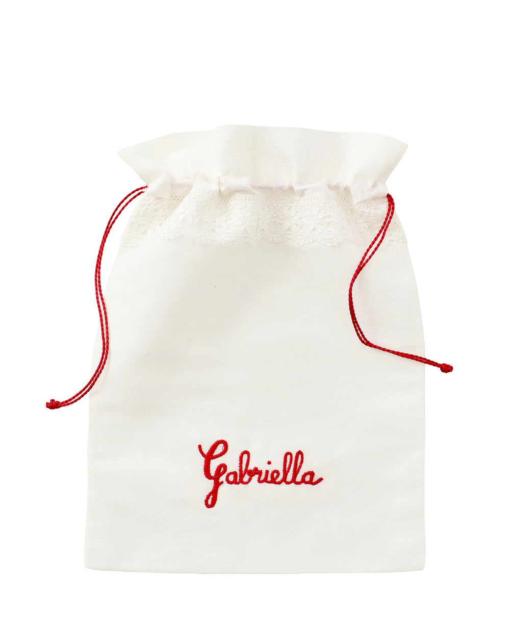 Camariñas Lingerie Bag (name in red)