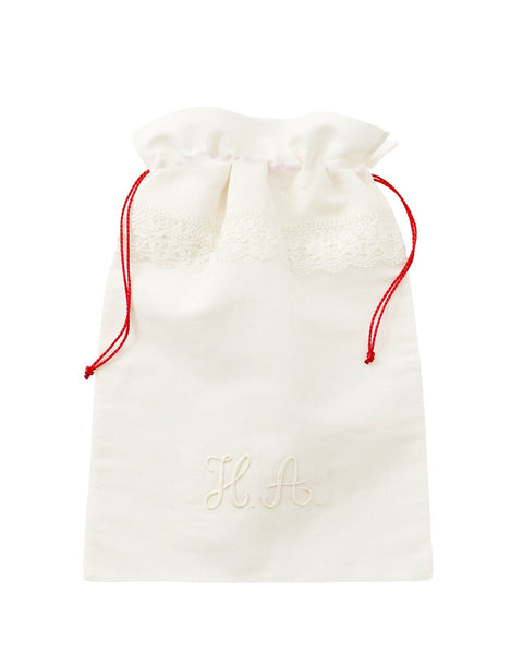 Camariñas Lingerie Bag (initials in white)
