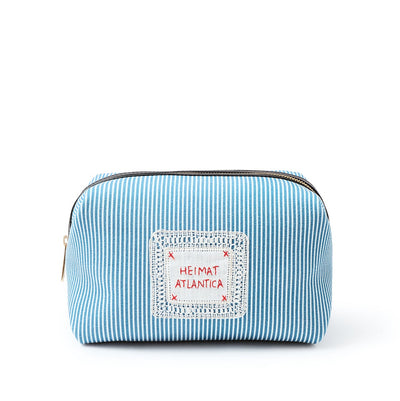 Beauty Case Blue Stripe "Camariñas" Large