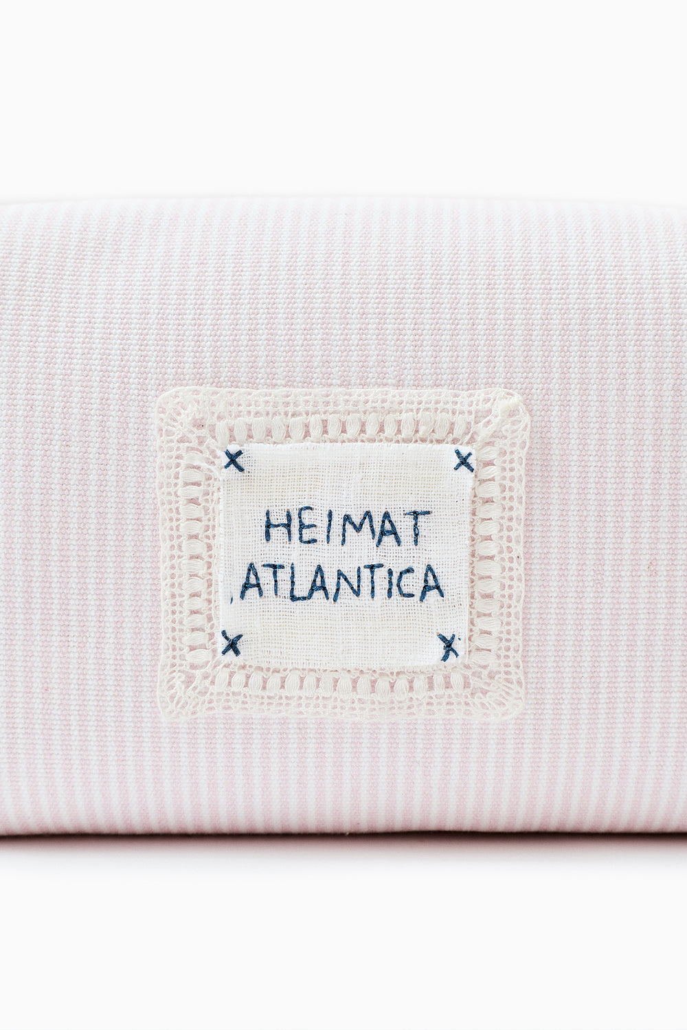 Beauty Case Pink Stripe "Camariñas" Large