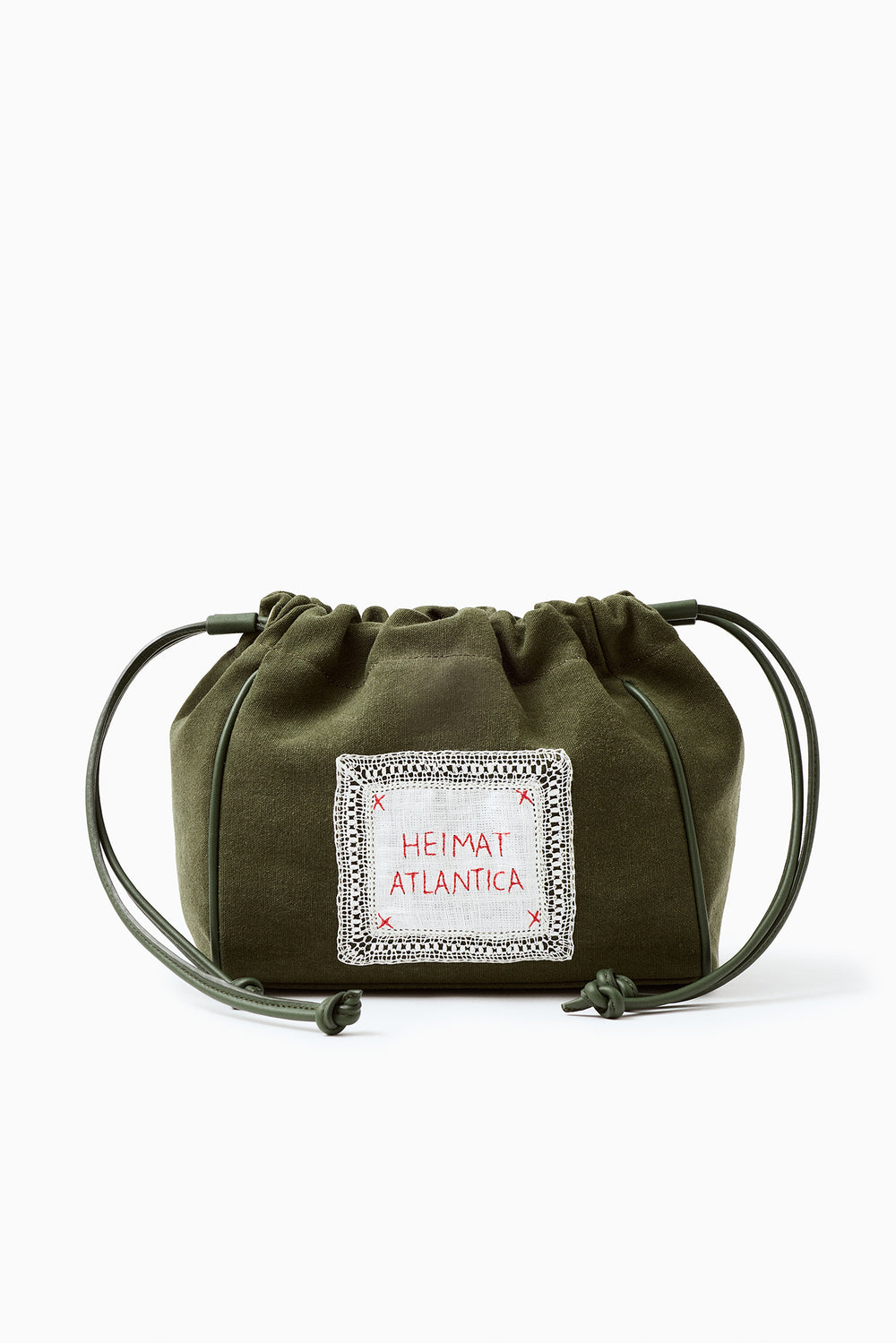 Pouch Green "Camariñas" with strap