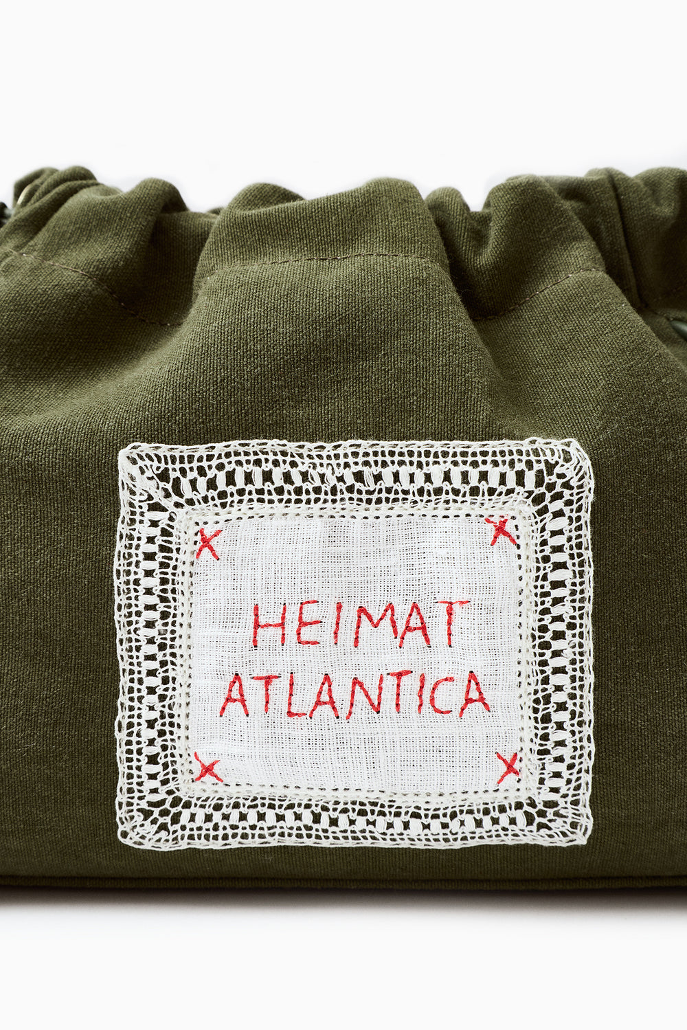 Pouch Green "Camariñas" with strap