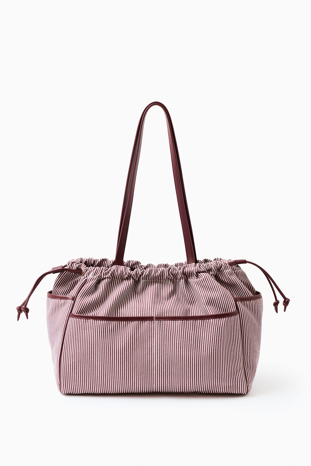 Camariñas Sport Tote — Burgundy Stripe