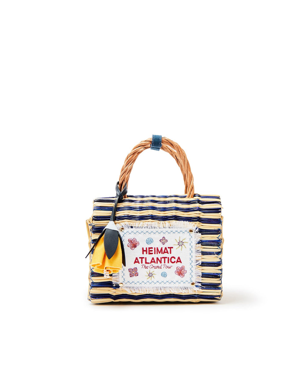 "The Grand Tour" Bag Mini Blue Stripes