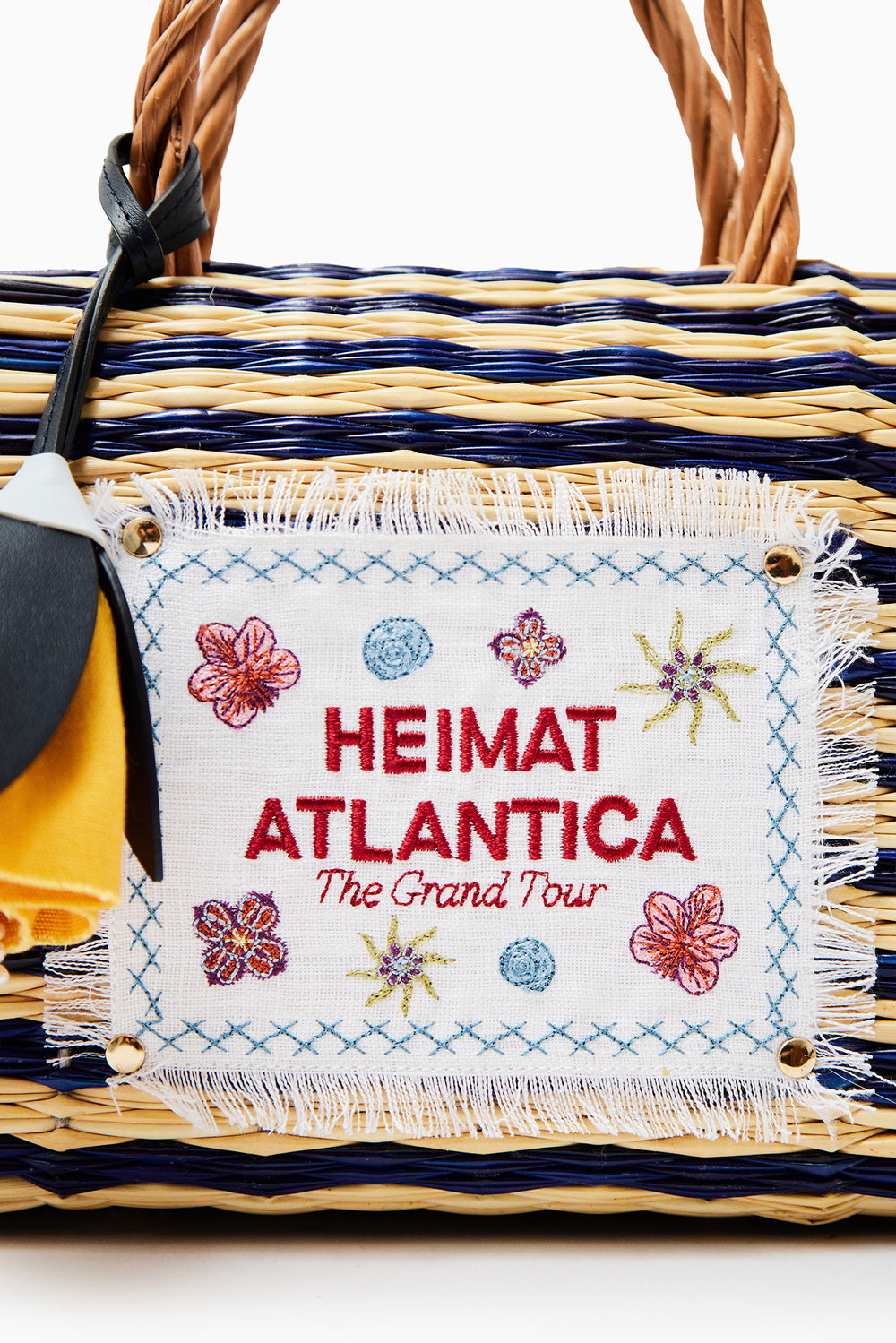 "The Grand Tour" Bag Mini Blue Stripes