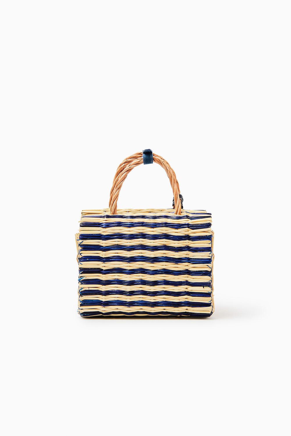 "The Grand Tour" Bag Mini Blue Stripes