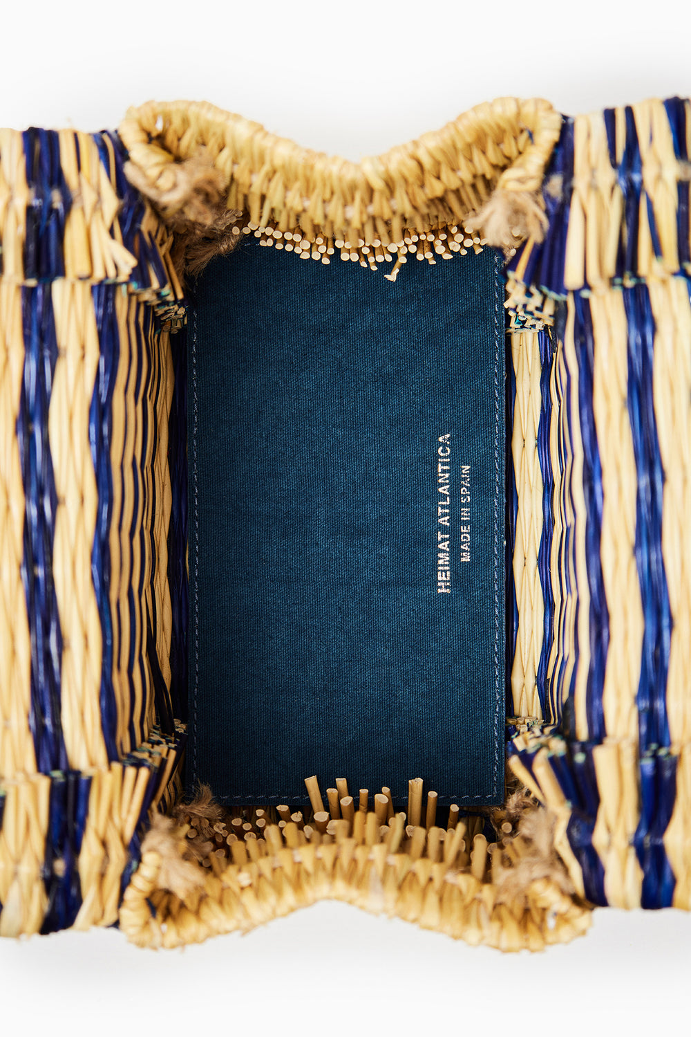 "The Grand Tour" Bag Mini Blue Stripes