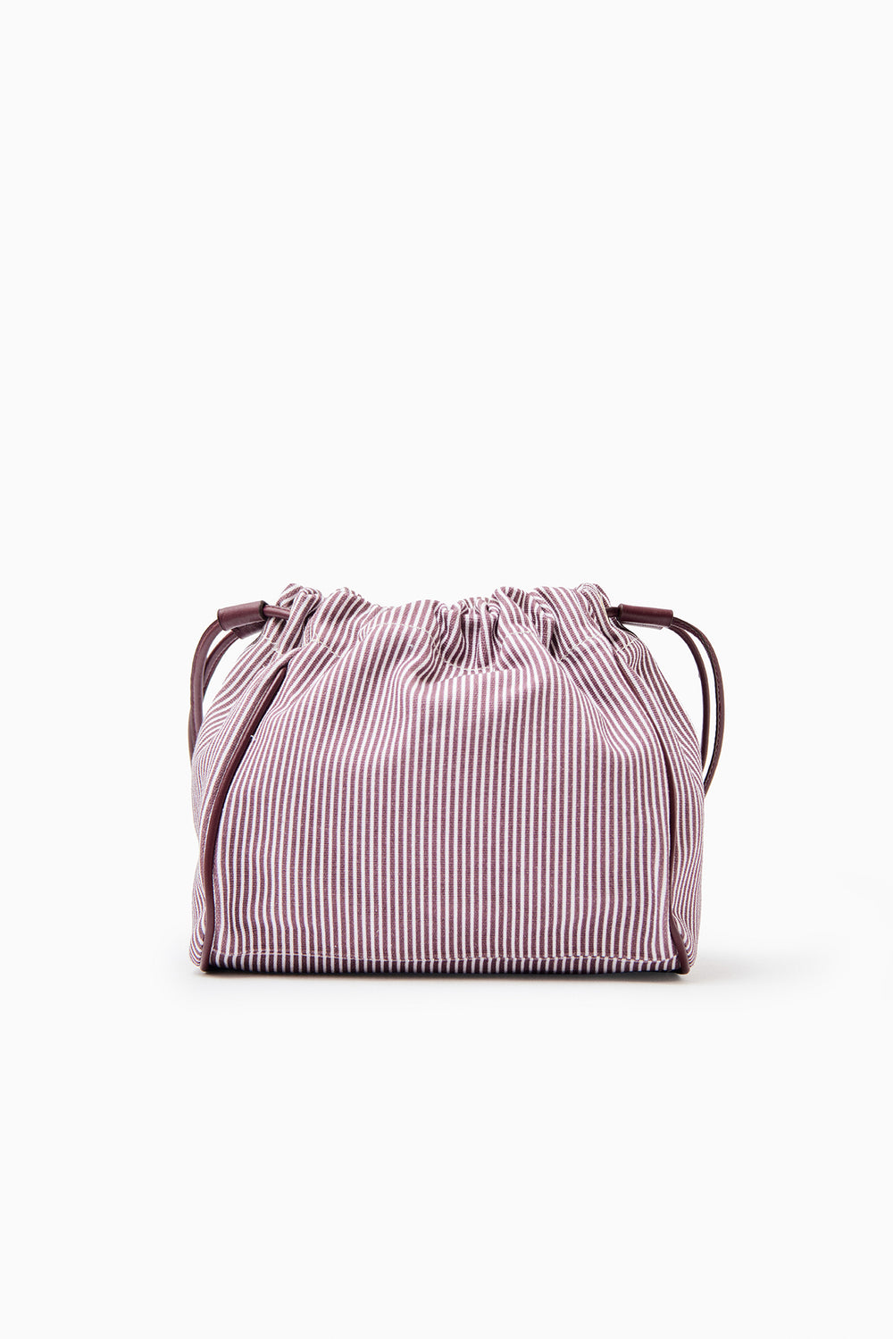 Pouch Burgundy Stripes "The Grand Tour"