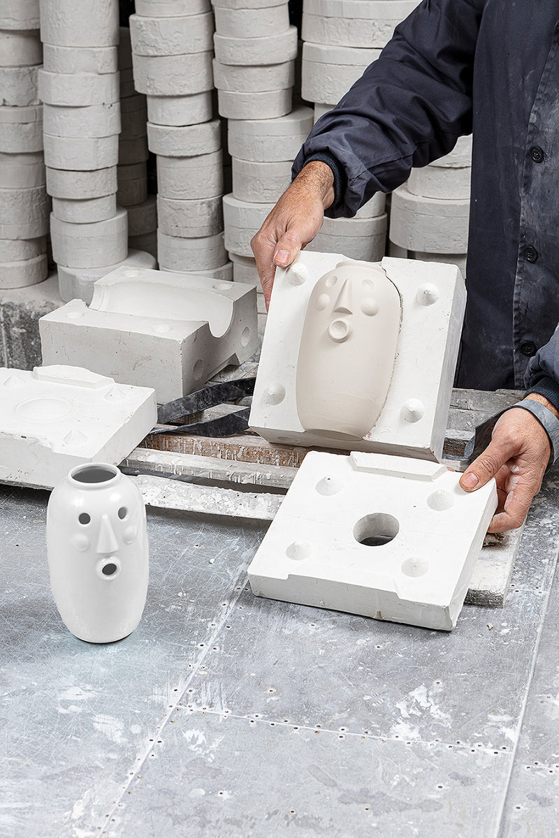 Lares Vase White