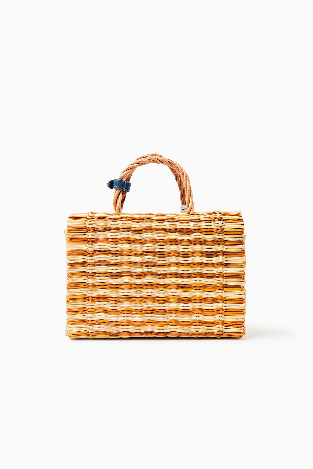"The Grand Tour" Bag Medium Mustard Stripes