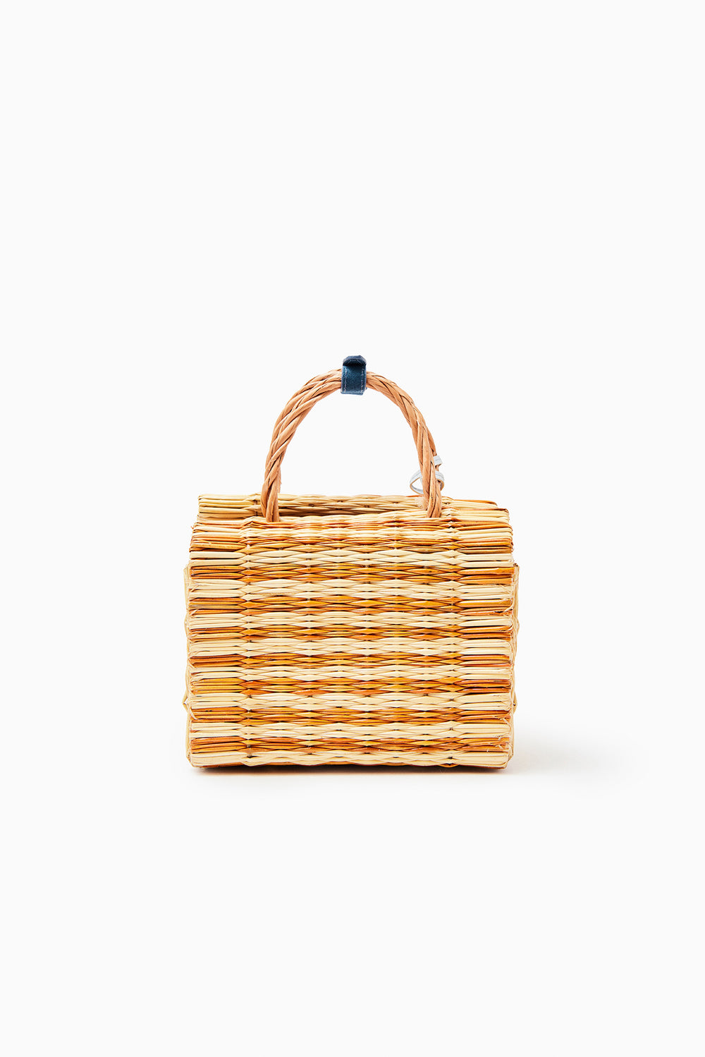 "The Grand Tour" Bag Mini Mustard Stripes