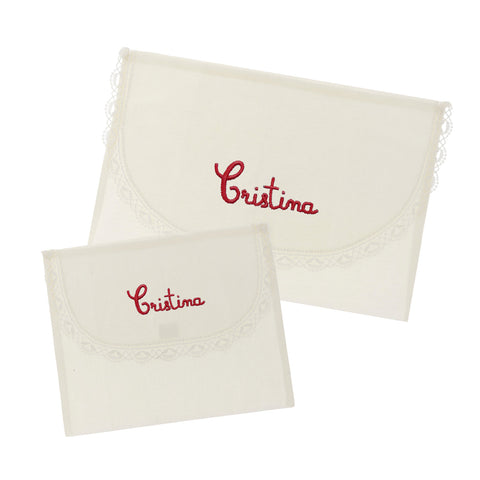 Camariñas Travel Set (name in red)