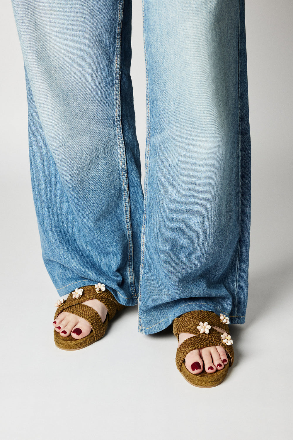 Khaki Shella Espadrilles