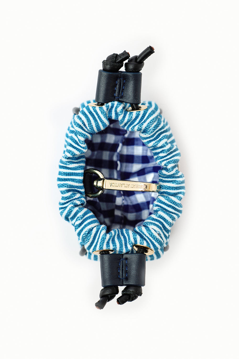 Mini Pouch Blue Stripes "The Grand Tour"