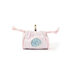 Mini Pouch Pink Stripes "The Grand Tour"