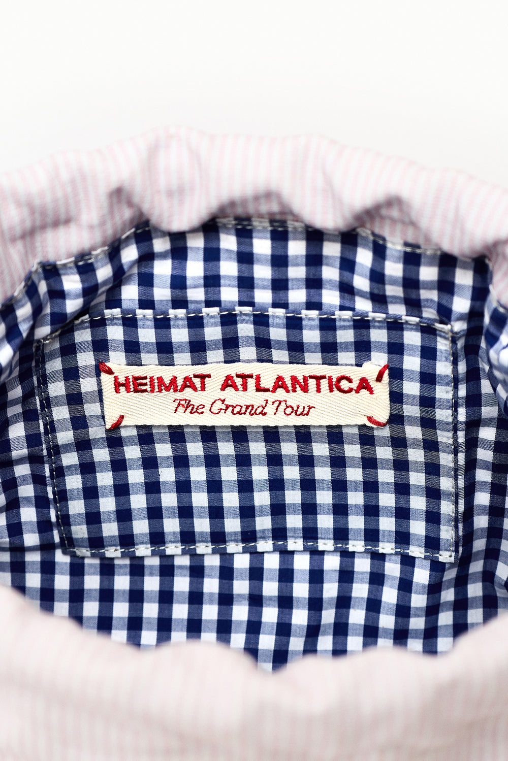 The Original Pouch Pink Stripes "The Grand Tour"
