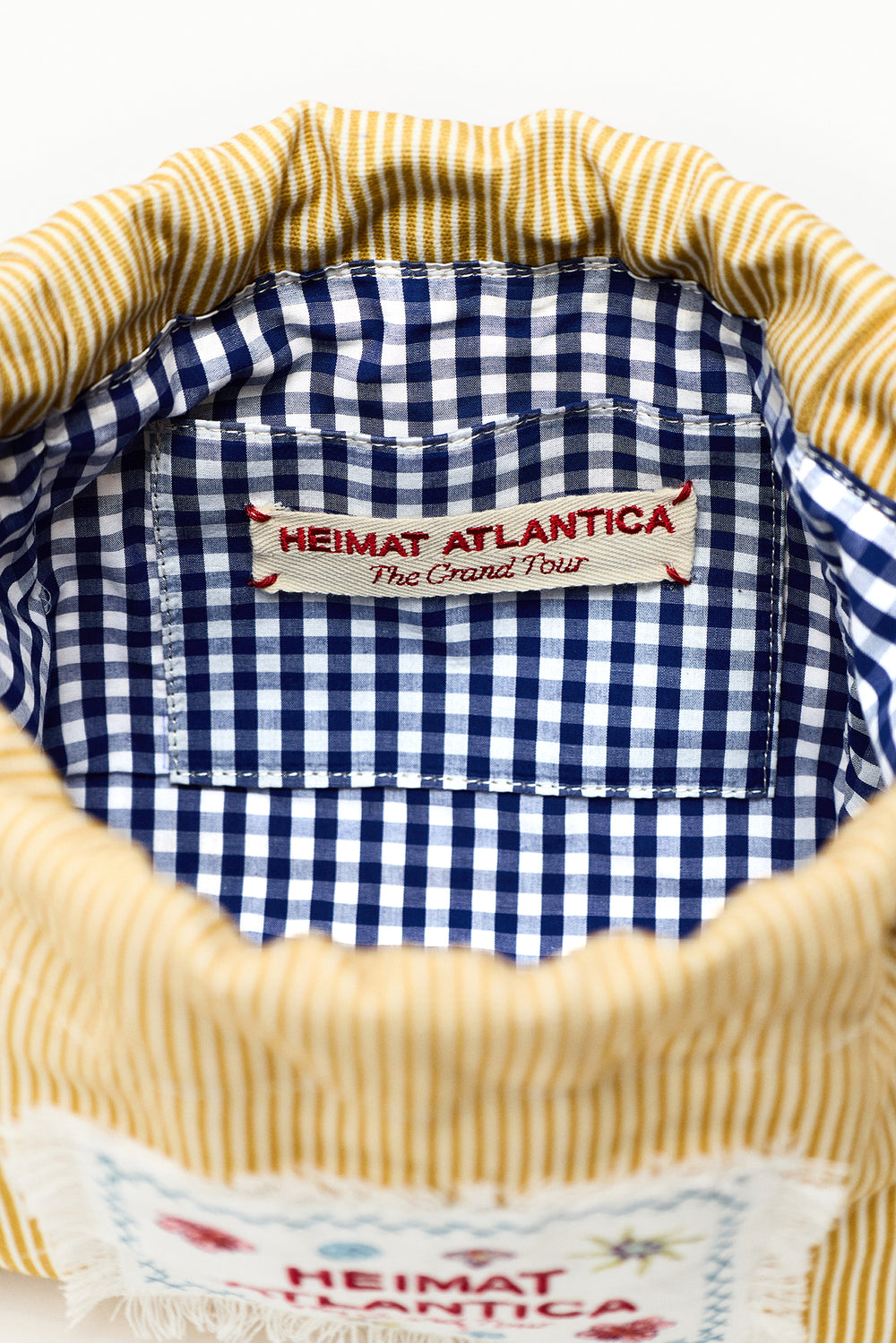 The Original Pouch Camel Stripes "The Grand Tour"