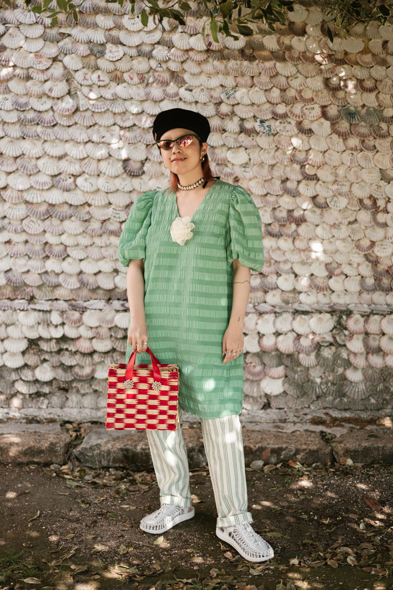 Tote Tom Tom Red Medium