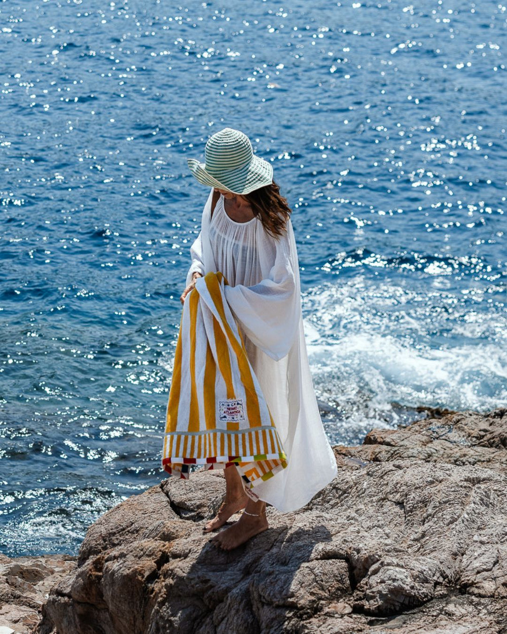 Towel Yellow "The Grand Tour"