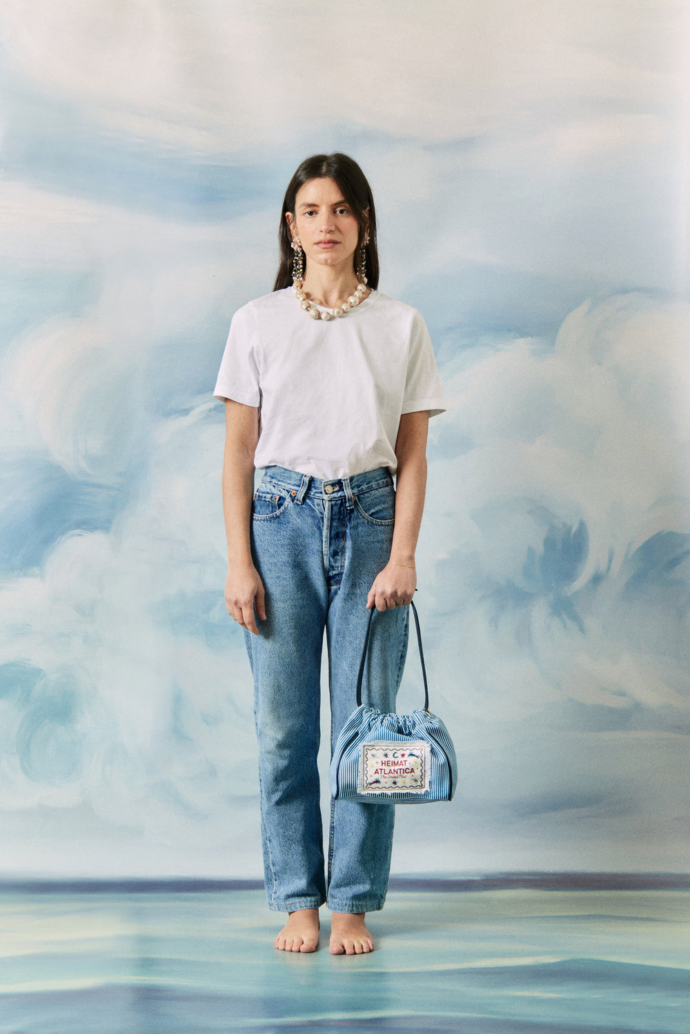 Pouch Blue "The Grand Tour"