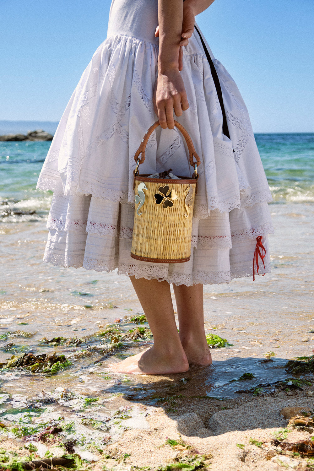 Cupid La Falaise Large Cowhide Gold