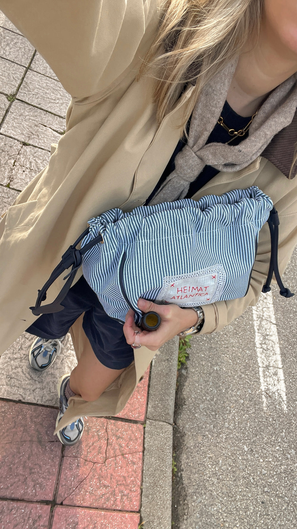 POUCH BLUE "Camariñas"