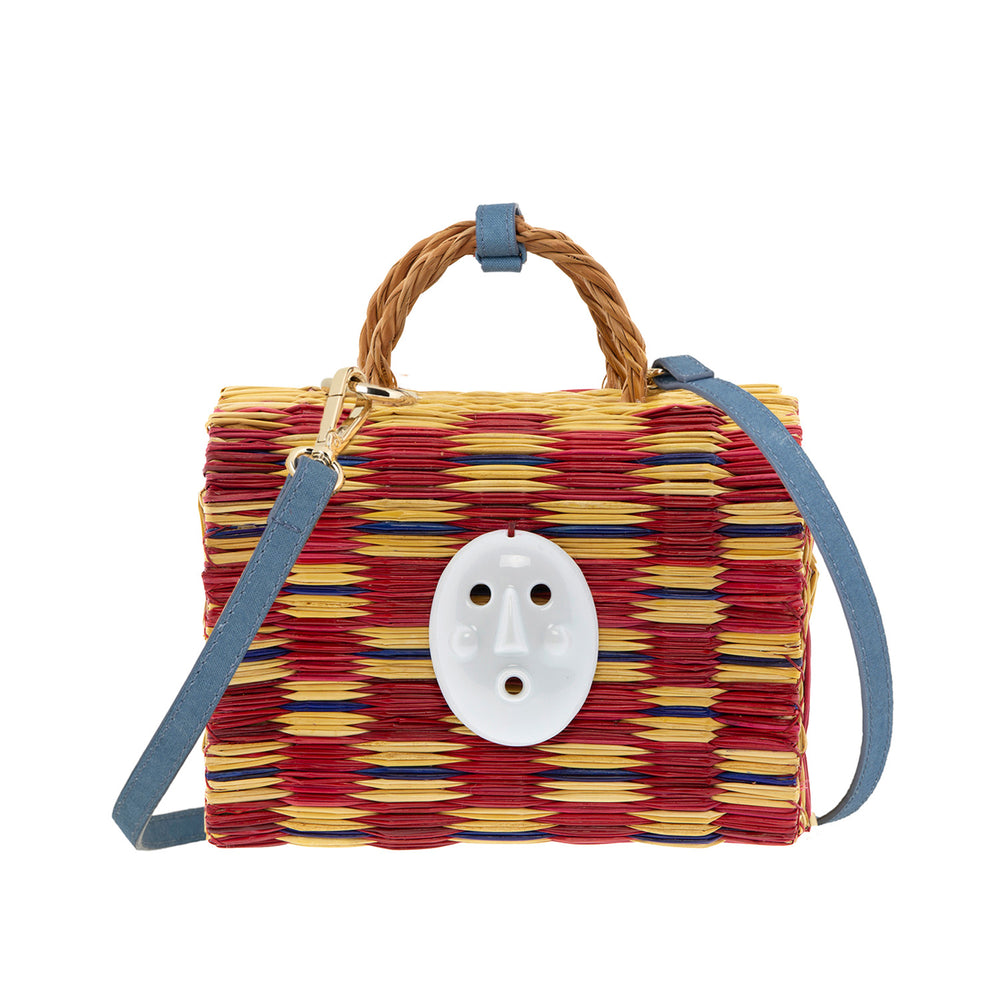 LARES TARTAN MEDIUM RED - One unit