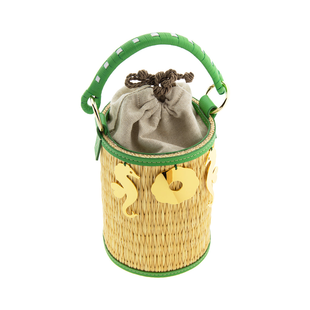 Cupid La Falaise Large Green Gold