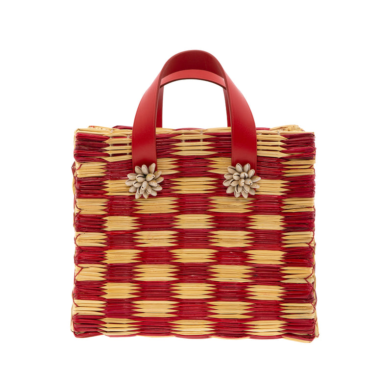 Tote Tom Tom Red Medium - LAST UNIT