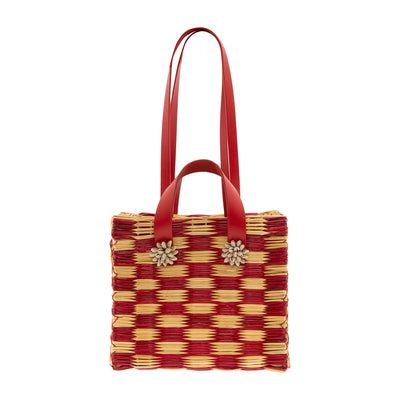Tote Tom Tom Red Medium