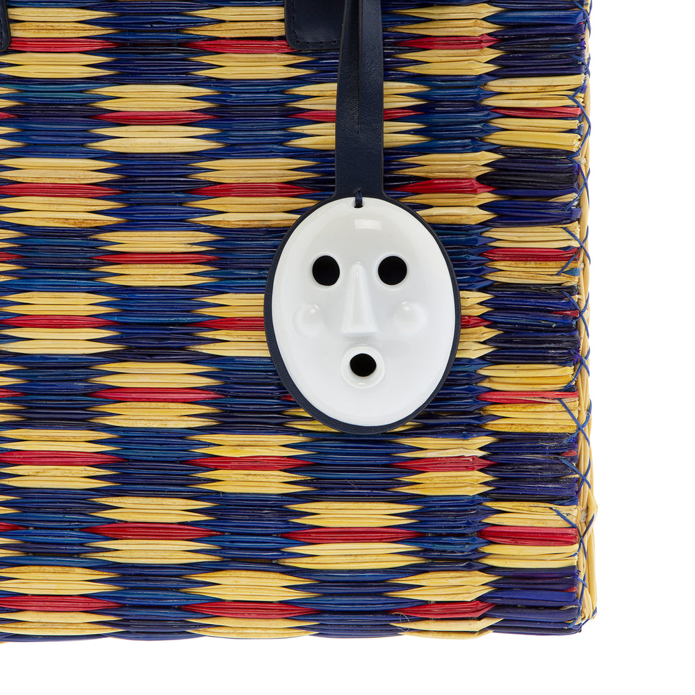 TOTE LARES TARTAN NAVY - One of a kind