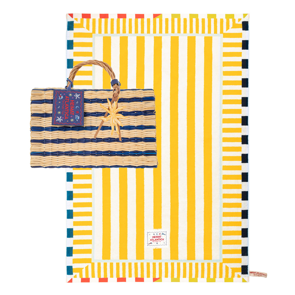 Towel Yellow "The Grand Tour"