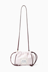 Pouch Pink Stripes "Camariñas" With strap