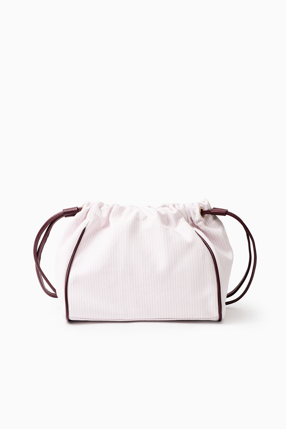 Pouch Pink Stripes "Camariñas" With strap