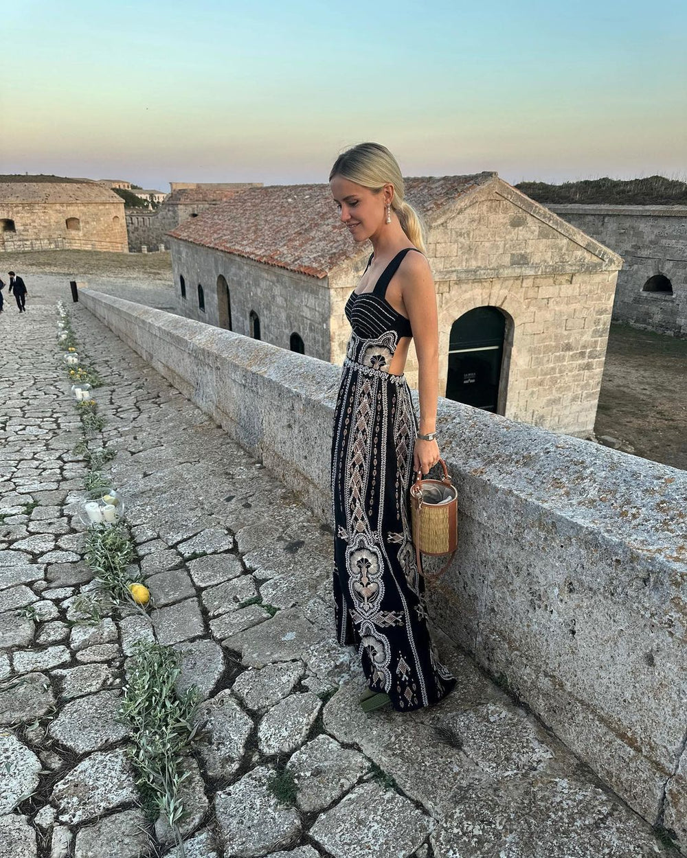 Cupid La Falaise Large Cowhide Gold