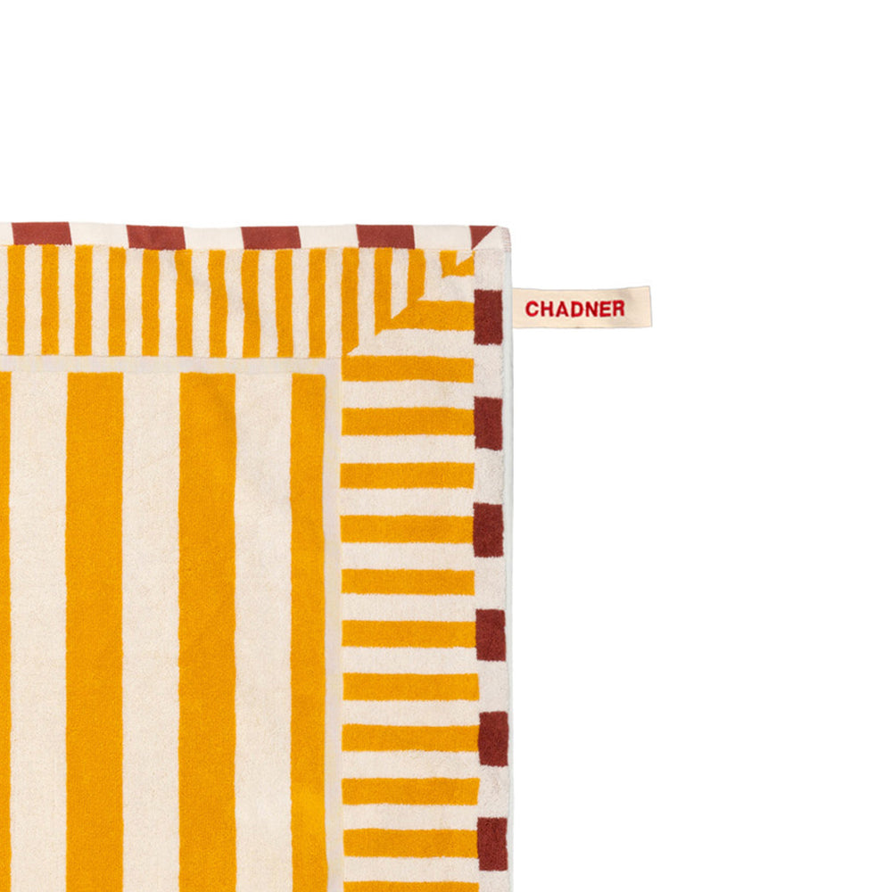 Towel Yellow "The Grand Tour" ss26