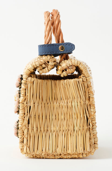 Shella Mini Denim Basket Bag – Heimat Atlantica