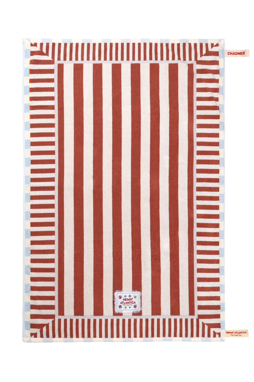 Towel Terracota "The Grand Tour" ss26