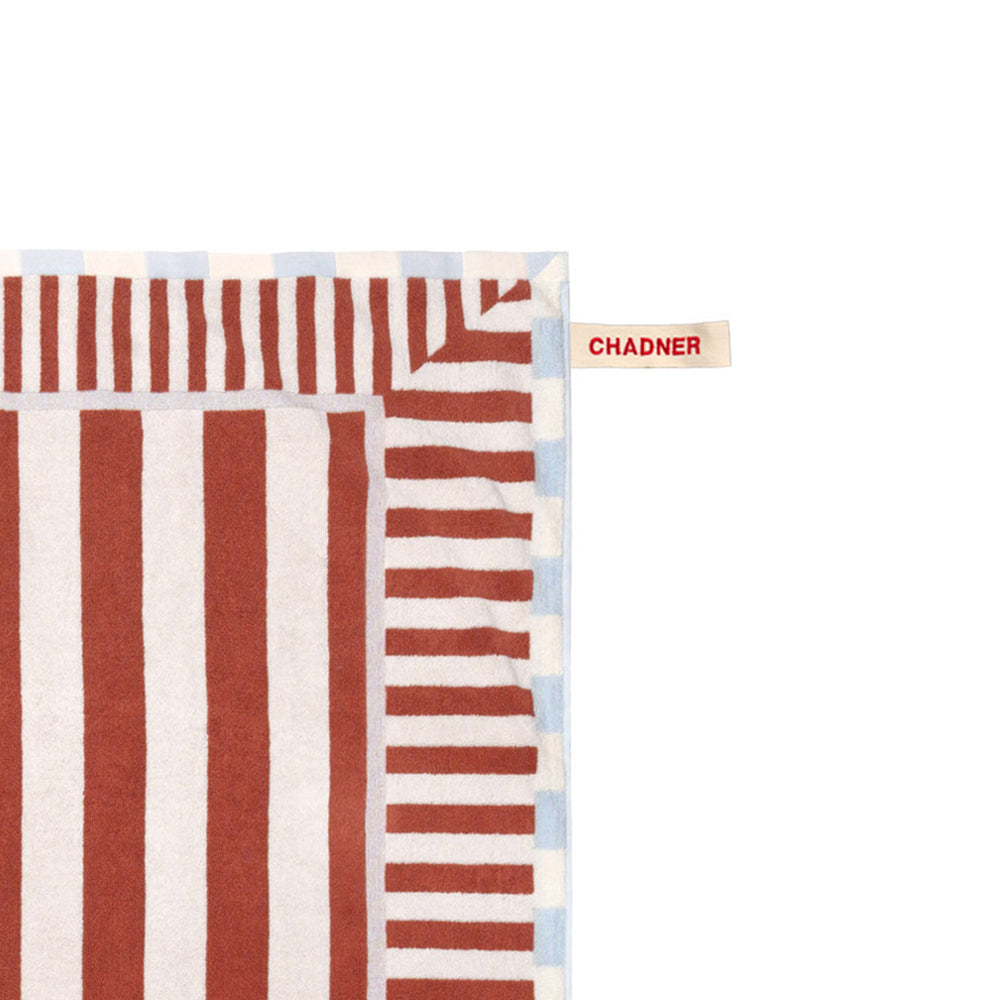 Towel Terracota "The Grand Tour" ss26