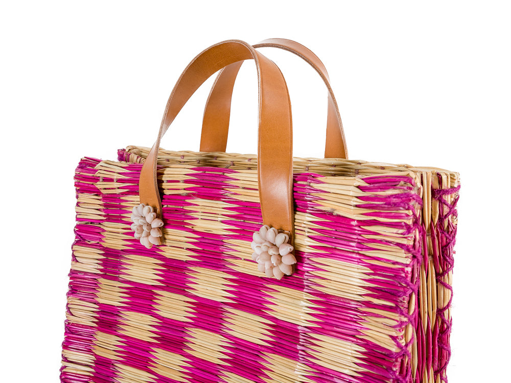 Tote Tom Tom Pink Magenta Large