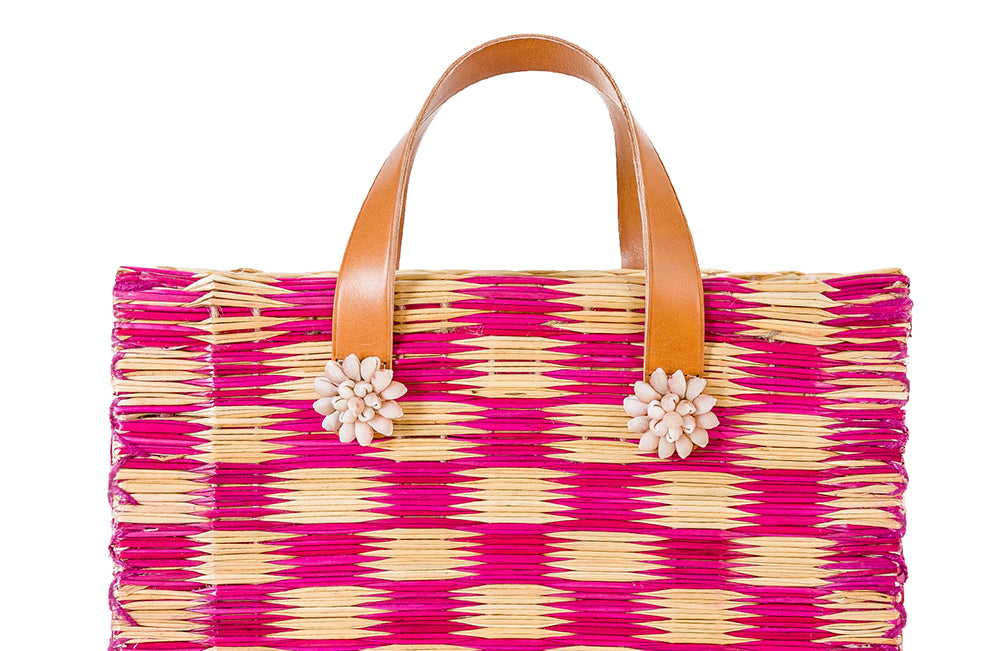 Tote Tom Tom Pink Magenta Large