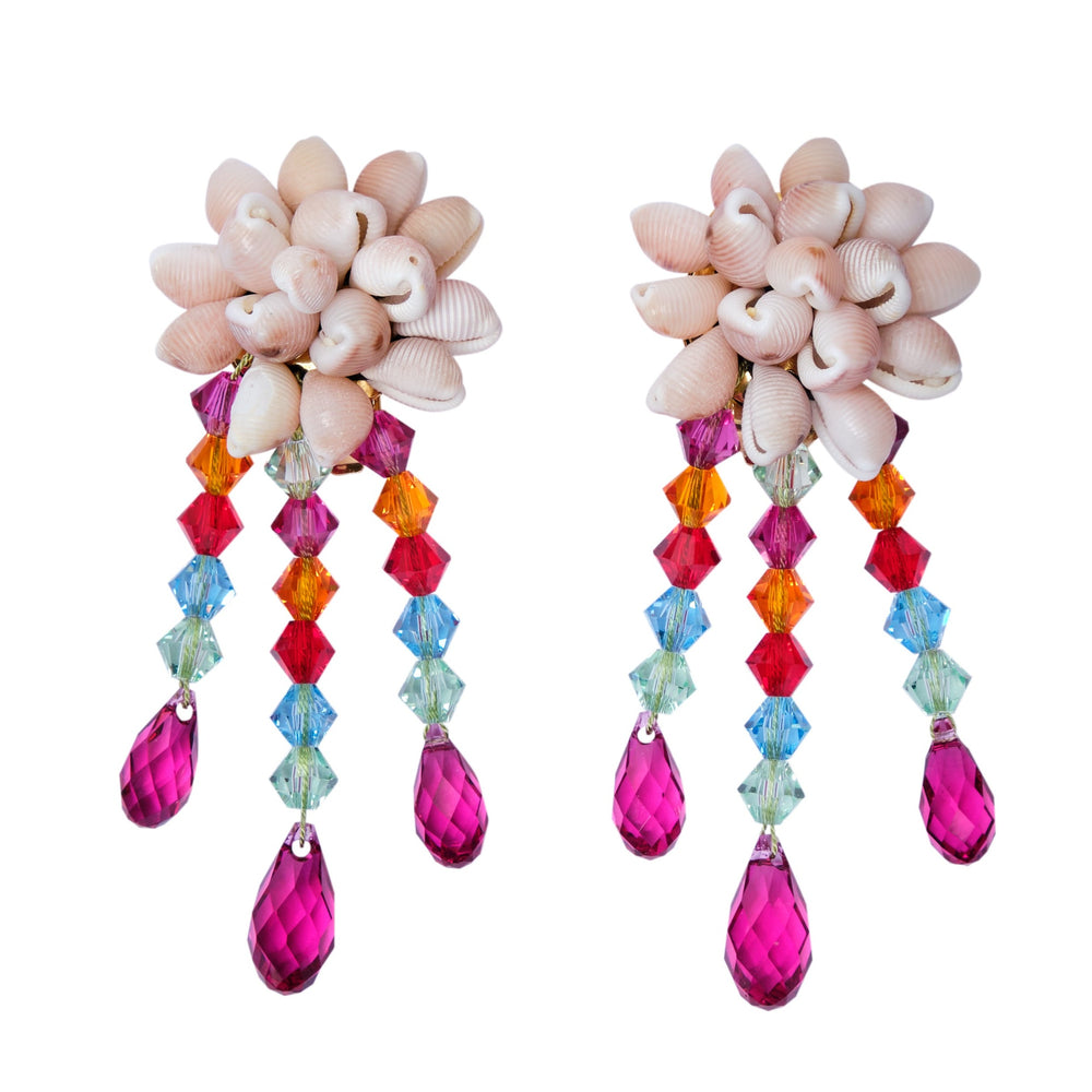 Jieun earrings pink